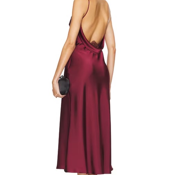 NWT - Katie May Jessica Dress in Bordeaux - Picture 2 of 2